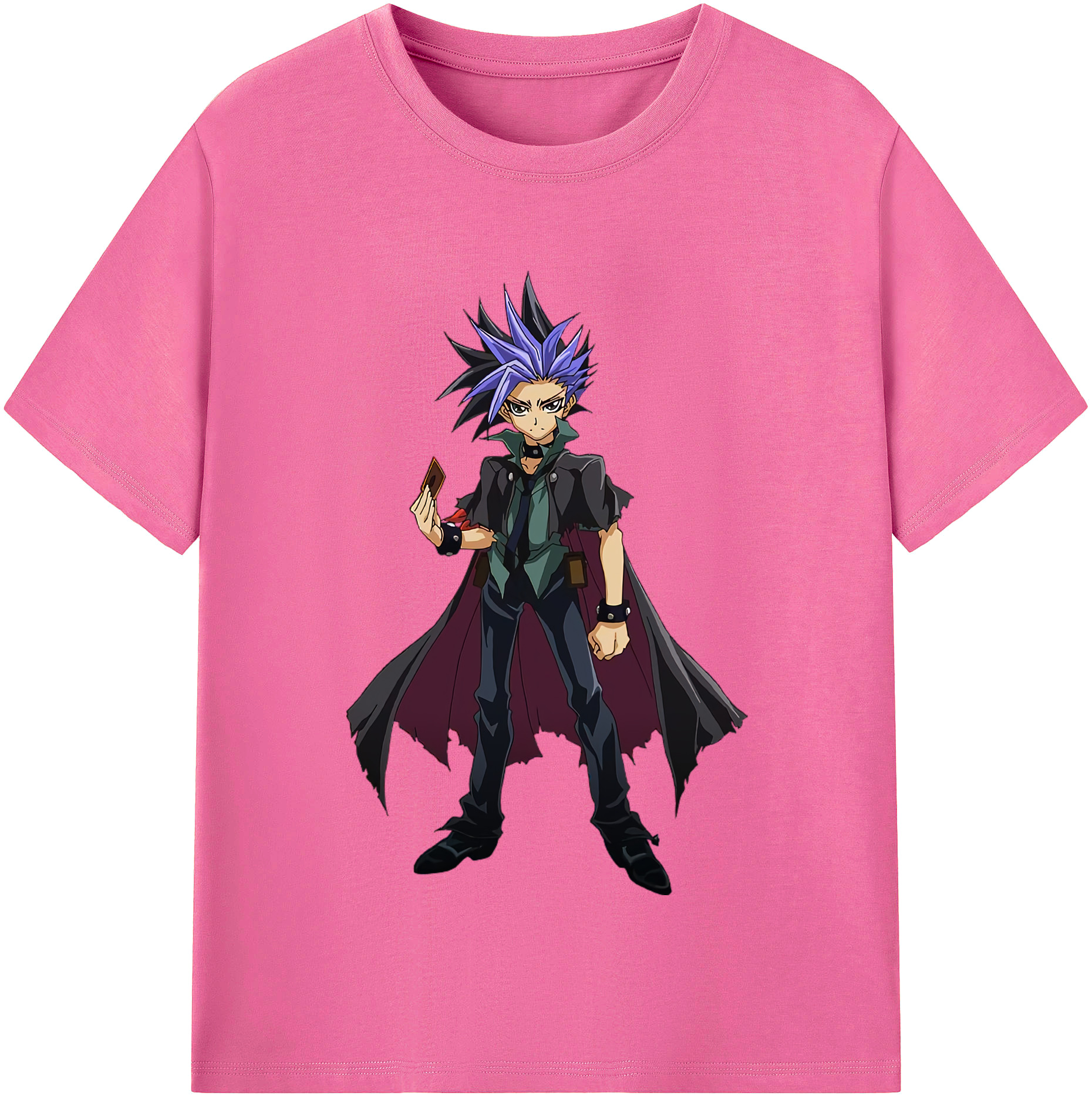 （画像用） 遊☆戯☆王 Yu-Gi-Oh! レディースカジュアルプリントTシャツ（綿100％）